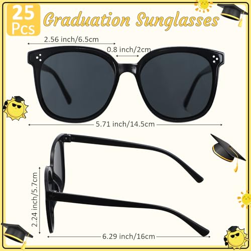 Graduation Gifts Kids Sunglasses My Future Is Bright I Have to Wear Shades Cards Graduation Party Favor2