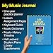 My Music Journal - Student Assignment Book | Practice Planner with Staff Paper, Lesson Pages and Music History | Hal Leonard Piano Sheet Music (Hal Leonard Student Piano Library)