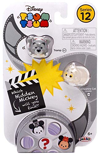 Tsum Tsum Disney Series 12 - Tramp/Cheshire Cat/Hidden Mickey