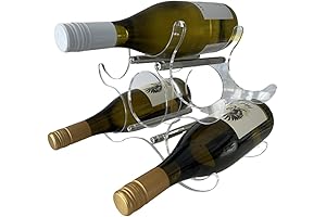 Wine Cloud® 2024 Wine Rack Countertop | Acrylic Wine Bottle Storage Organizer