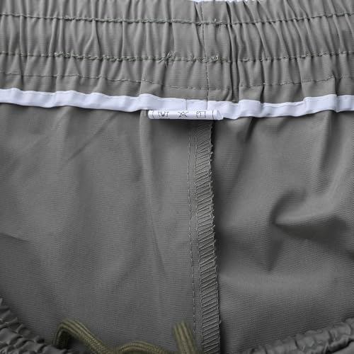 Cropped Pants for Men - Elastic Waist Drawstring Lightwight Casual Waterproof Yoga Pant Relaxed Fit with Pockets 20254