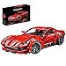 YAKIA Set da costruzione, per auto sportive, con mattoni, 1782 pezzi, giocattolo per costruzione, compatibile con Lego Technic
