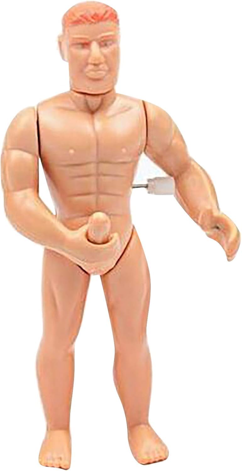 Novelty Wind Up Toys Funny Masturbating Man Wind Up Toys Creative Spoof Toys for Adults, Funny Party Supplies, Unique Creative Gift Brithday Gifts (Beige-1PC, One Size)