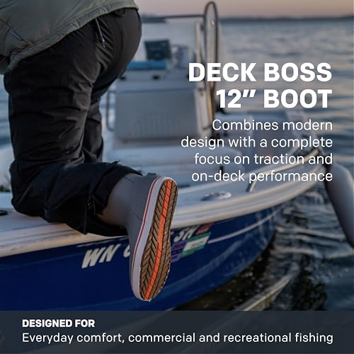 Image of Grundens Men's 12 inch Deck Boot | Durable, Waterproof