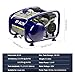 STEALTH Air Compressor 3 Gallon, Quiet Air Compressor, Oil-Free,for Tire Inflator, Auto Repair, Woodwork Nailing (SAQ-1301)