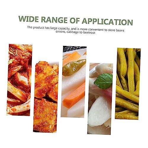 Mikinona Jarra De Cerveja Kimchi Jarra Grande De Picles Para Casa Picles De Cerâmica Porcelana Pote