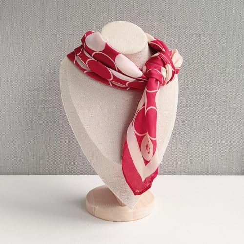 Elegant Vintage Silk pashmina shawls – Versatile,Stylish Square pashmina shawls,Headscarf,Neckwear,Fashion 343