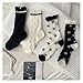 BPVZKYQLM Summer Thin Bowmesh Mid Tube Socks Women's Fashion Lace Cute Transparent Socks Ruffle Casual Student Dots Glass Sock(White dots)
