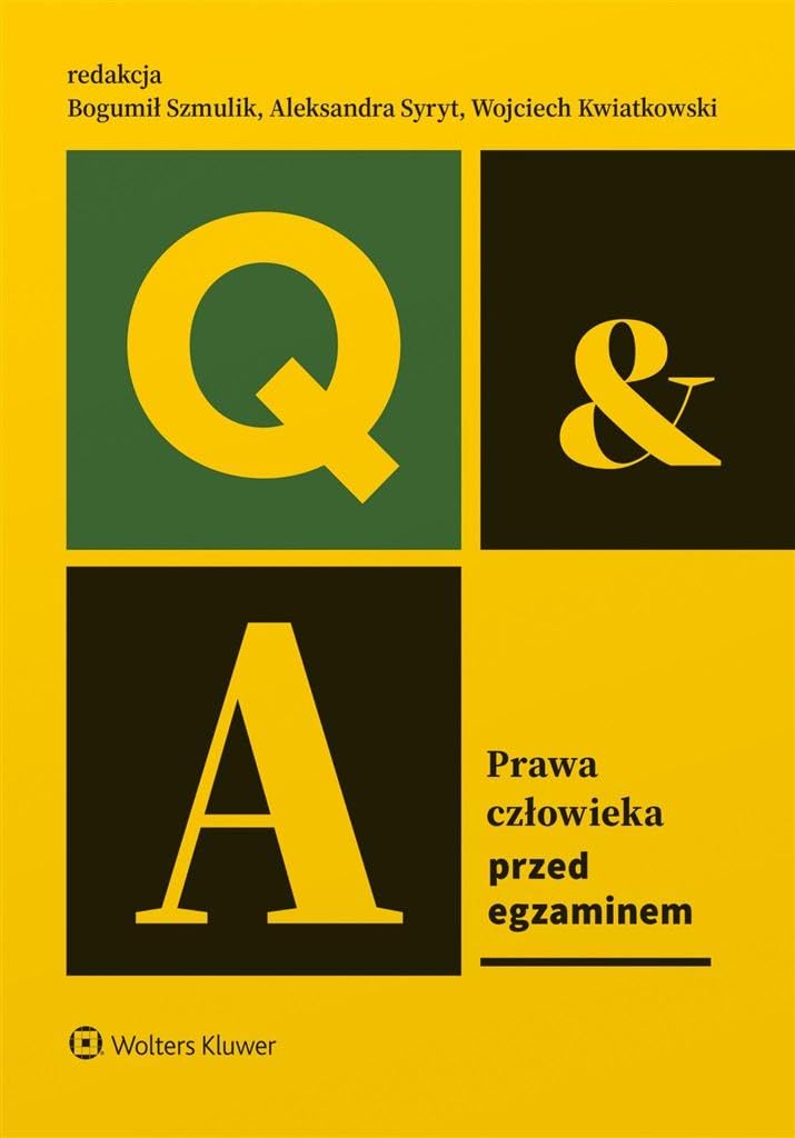 Prawa człowieka Przed egzaminem