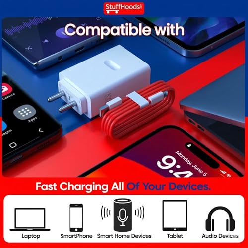 Image of Oneeplus Supervooc 100W Power Adapter-Ultra Fast Charger for Oneeplus, Fast Charger with USB to C Dash SUPERVOOC Cable for Oneeplus 12 /12r /11 /11R /10 /10R /9 /9R /Nord 4 / Ce4 / Ce3 / Ce4 Lite Other Devices