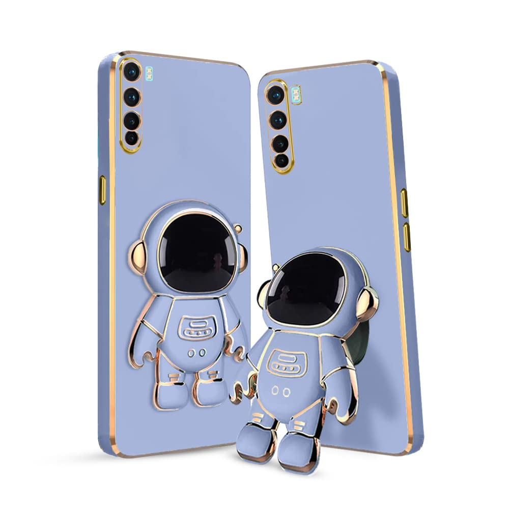 KARWAN®️ 3D Astronaut with Folding Stand Back Cover Case Compatible for OnePlus Nord | Slim electroplated case | Stand case | Soft TPU | Space Astro Theme | Camera Protection-Blue (B0C16PD3N9) Amazon Price History, Amazon Price Tracker