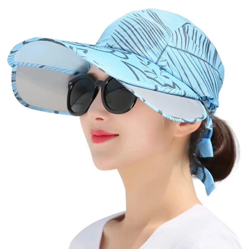Berretto da Sole Estivo Cappello da Uomo Protezione Solare UV Cappello da Sole all'aperto Berretto Grande
