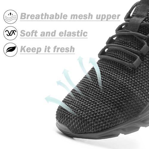 Image of DLWKIPV Womens Slip on Walking Tennis Shoes for Women Work Running Athletic Gym Sports Sneakers Lightweight Casual Shoe