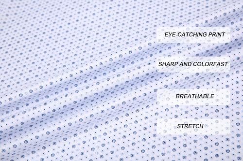 Image of Damipow Premium Golf Shirts for Men Dry Fit Performance Polo Short Sleeve Collared Shirt