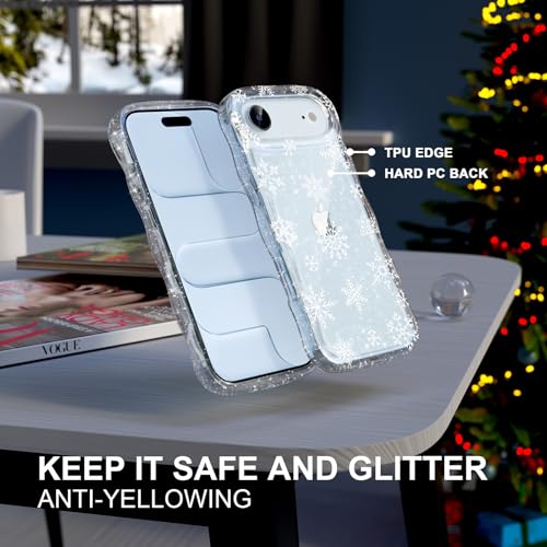 Coque iPhone 17 Air anti-chute et anti-dérapante à vagues pour éviter les bris