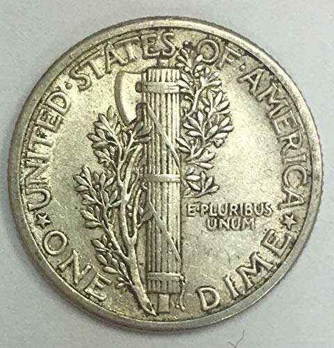 1936 P Mercury Dime 90% Silver 10c VF
