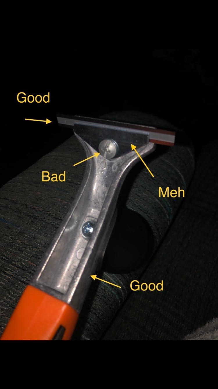 Bahco 665 Premium Ergonomic Carbide Scraper, 21/2"