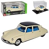 bburago citroen ds Fahrzeug ist ca 13 cm lang Bburago Citroen DS19 Beige Limousine 1/32 Modell Auto