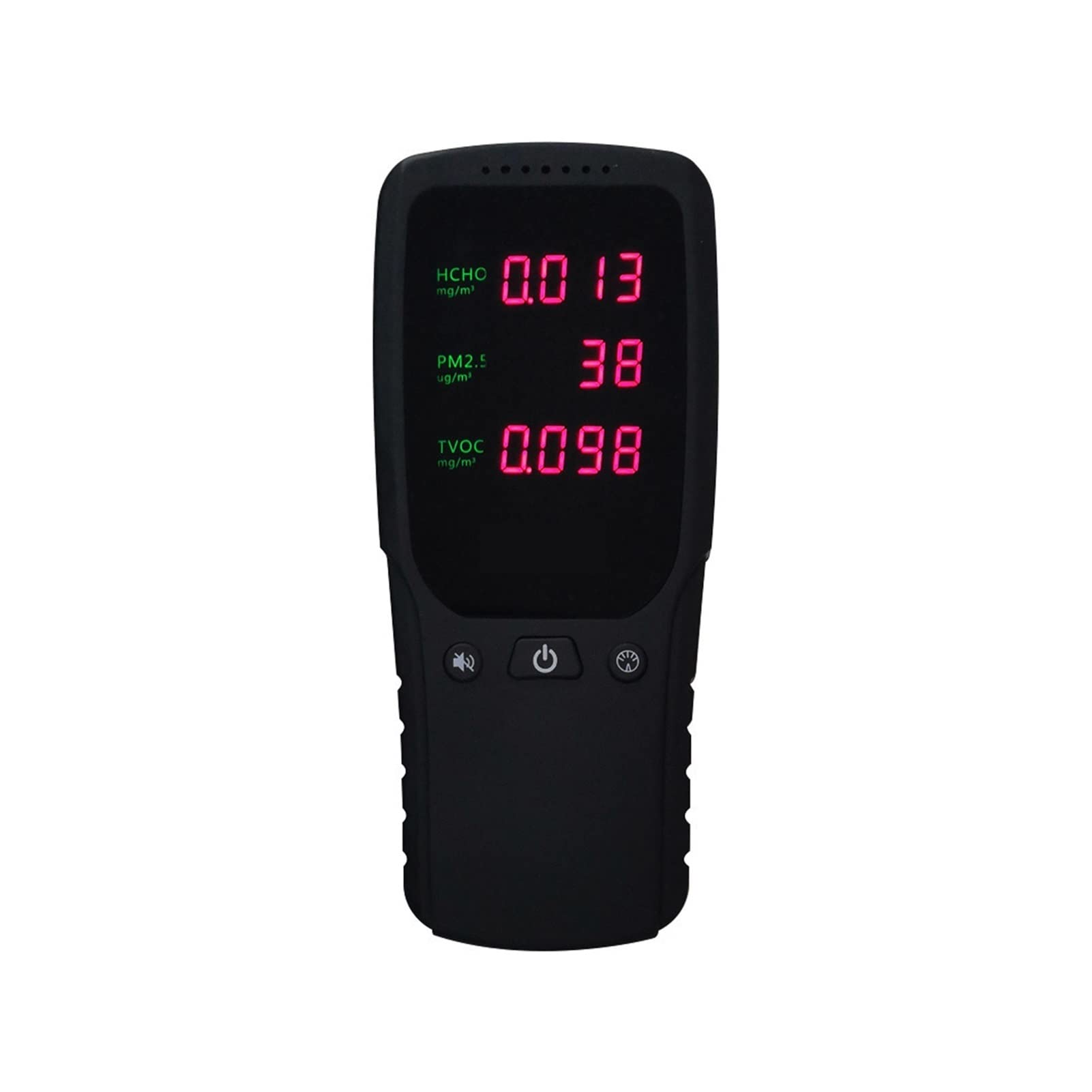 Gas Detector, Formaldehyde Detector Dust Detector TVOC Detector Handheld Portable Gas Detector Neutral