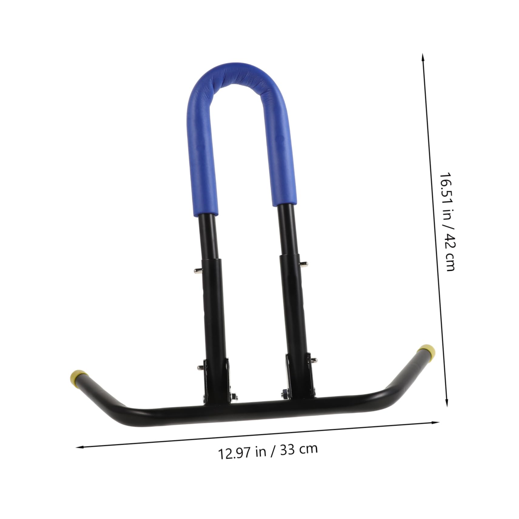 KICHOUSE Scooter Stand Holder Adjustable Bike Storage Stand for Portable Bike Floor Rack for Use Safe and Easy Parking