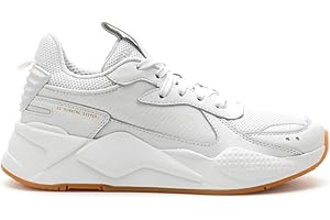 PUMA RS-X Women's Blanco Lace Up Sneakers