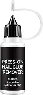Press-On nagelborttagare 10 ml manikyrtillbehör | Remover för artificiellt nagellim för kvinnor kvinnor hem resa salong skönhetsälskare entusiaster professionella bruder