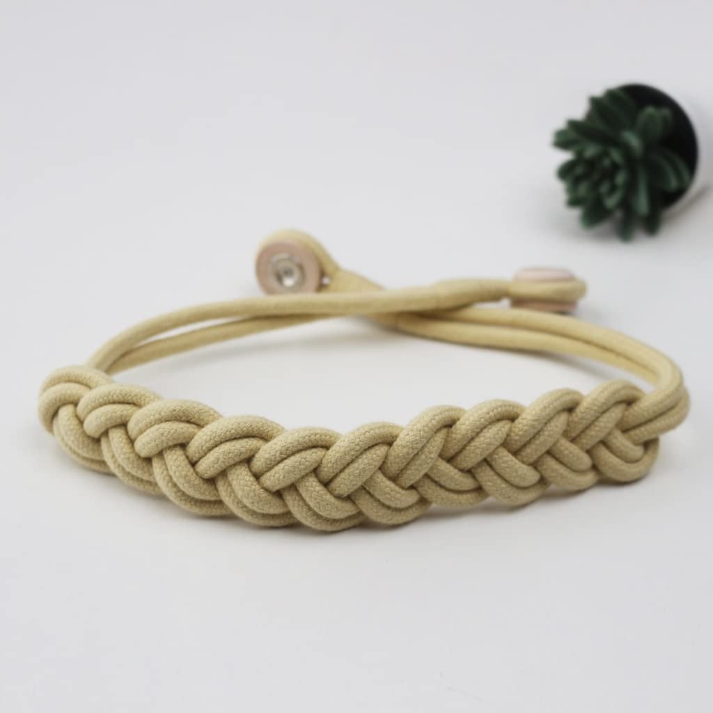 Embrasses à Boucles avec Clips pour Rideaux, pour Salon, Chambre à Coucher, décoration Frenulum (E 51 cm) (D 51 cm)