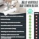 Tierhaarrolle, Fusselroller, Fusselbürste, Tierhaarentferner, Fusselrolle, Tierhaare, Fusselrolle für Katzen, Fusselrolle für Hunde, Wiederverwendbare Fusselrolle