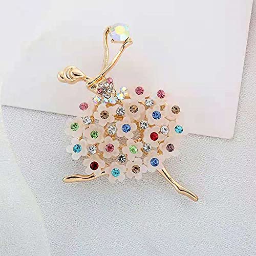 Image of Animal brooch Women's Fashion Unique Crystal Rhinestone Vintage Enamel Lapel Safety Pin, Clothing Jewelry Clothing Backpack Jacket Hat Decoration DIY