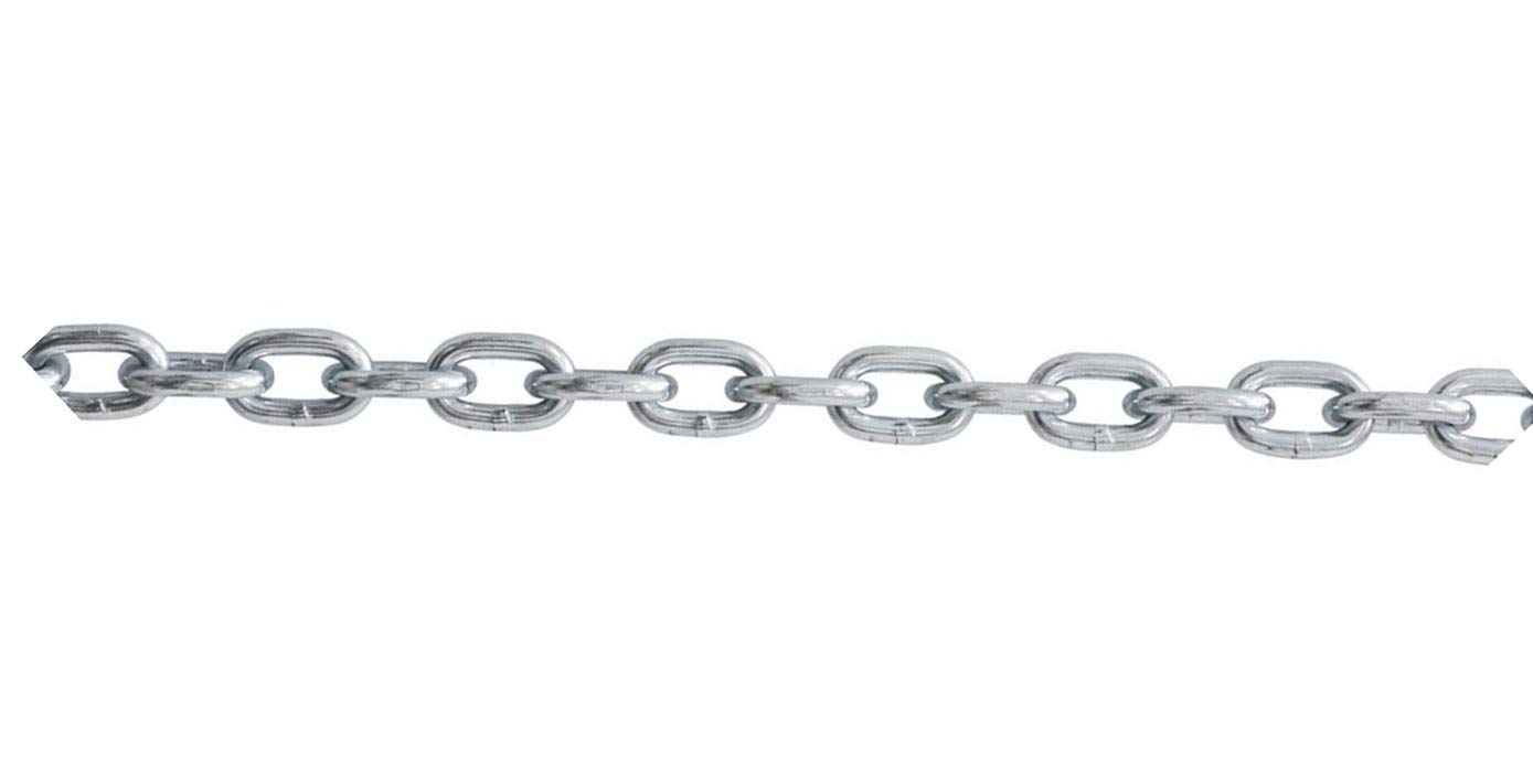 DBM IMPORTS 10 Ft T316 Stainless Steel 3/8'' Proof Coil Welded Link Chain 2,650 WLL