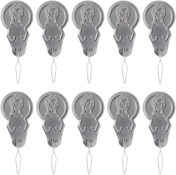 Aeuezxx enhebradores clásicos de aluminio, 10 piezas