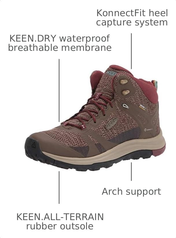 Image of KEEN Women's Terradora 2 Waterproof Mid Height Hiking Boots
