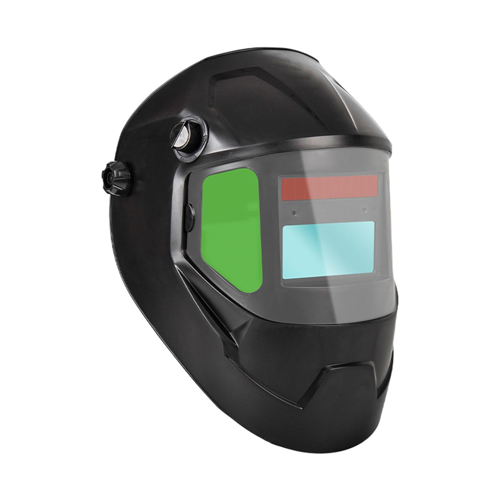 Masque de soudage solaire avec vue couleurs réelles et bouclier réglable