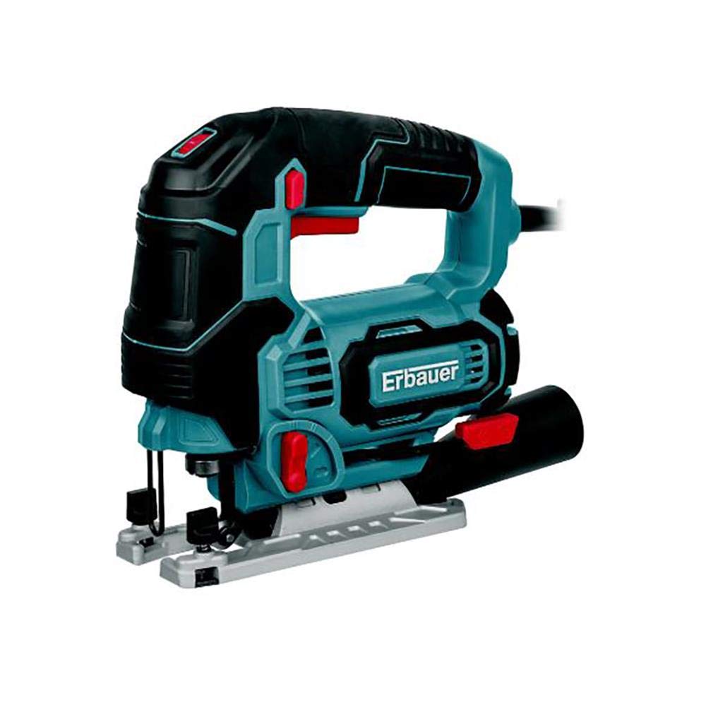 Erbauer Black, Silver Ejs750 Corded Electric Jigsaw 220-240V 750W With 4 Stage Pendulum Action