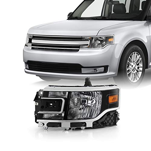 AKKON - For 2013-2019 Ford Flex SUV OE Style Headlights in Chrome Housing Left Driver Side Replacement