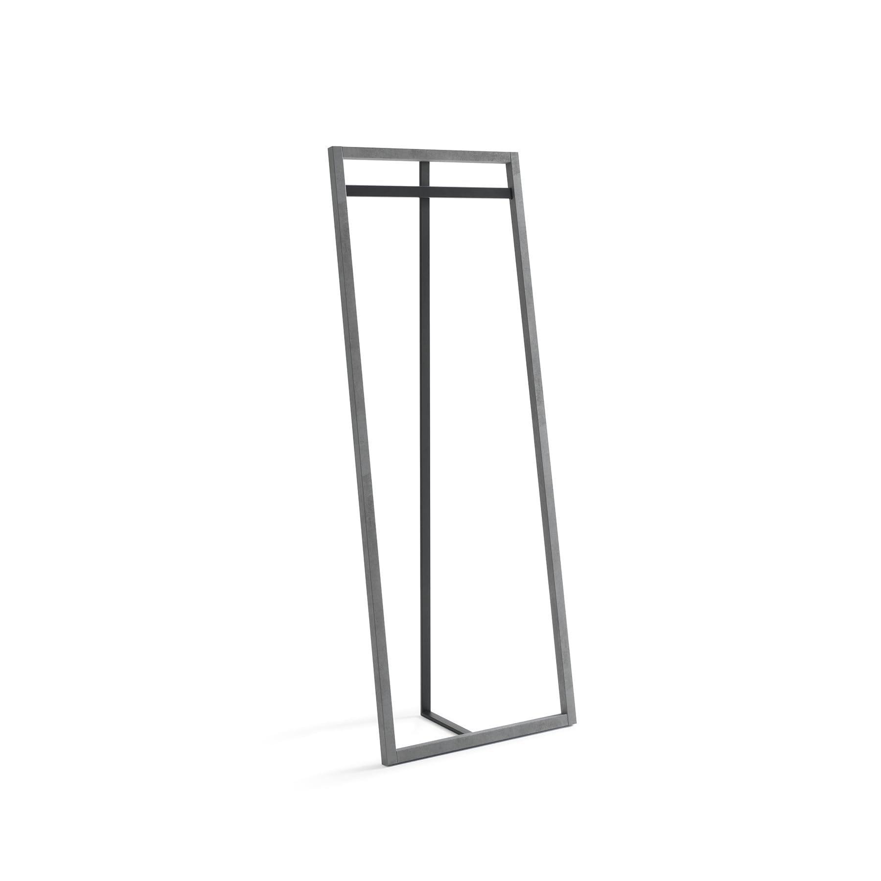 ARHome Stand Appendiabiti, 160 x 60 x 30, Cemento Scuro, Made in Italy