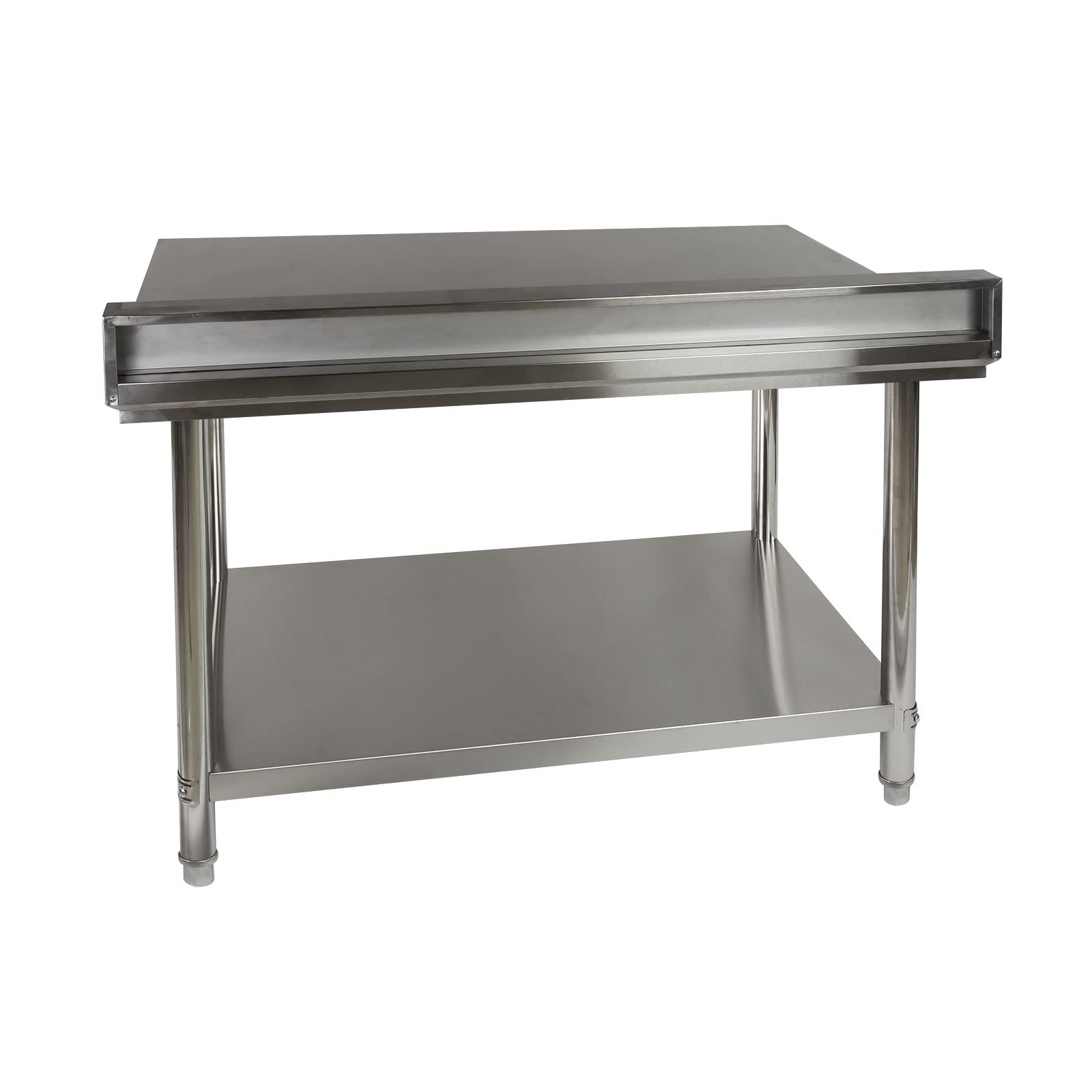 Edelstahl Arbeitstisch Tisch 120x60 cm hygienisch für Gastronomie Großküche Küche