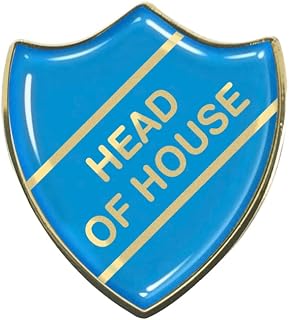 Head of House Gel Domed School Shield Badge