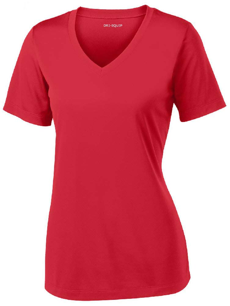 Camisas atléticas de manga corta para mujer que absorben la humedad, tallas XS a 4XL