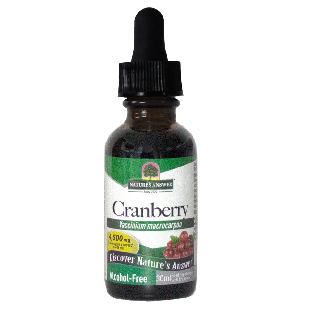 Cranberry - 30ml - Natural Herbal Extract - Supports Urinary Tract Health & Overall Well-Being