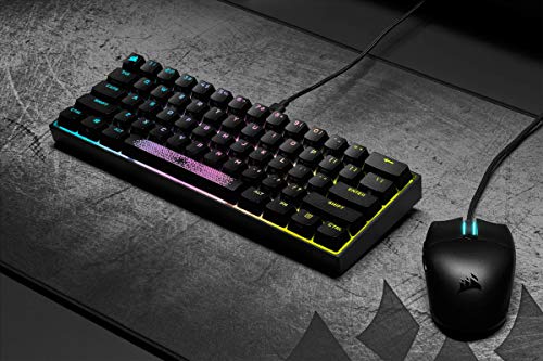 Corsair K65 RGB-LED, Cherry MX Speed Noir – Ansicht 3