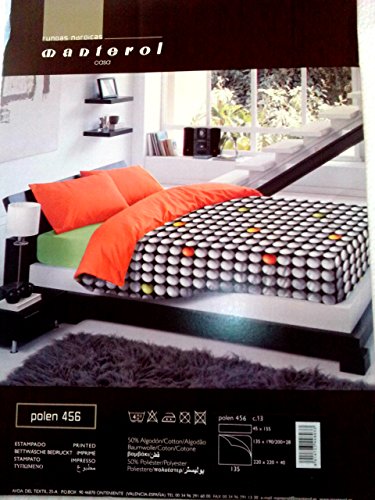 Housse de Couette Manterol Balles de Golf Am. : Pollen 456. Pour Lit de 135 CCS..