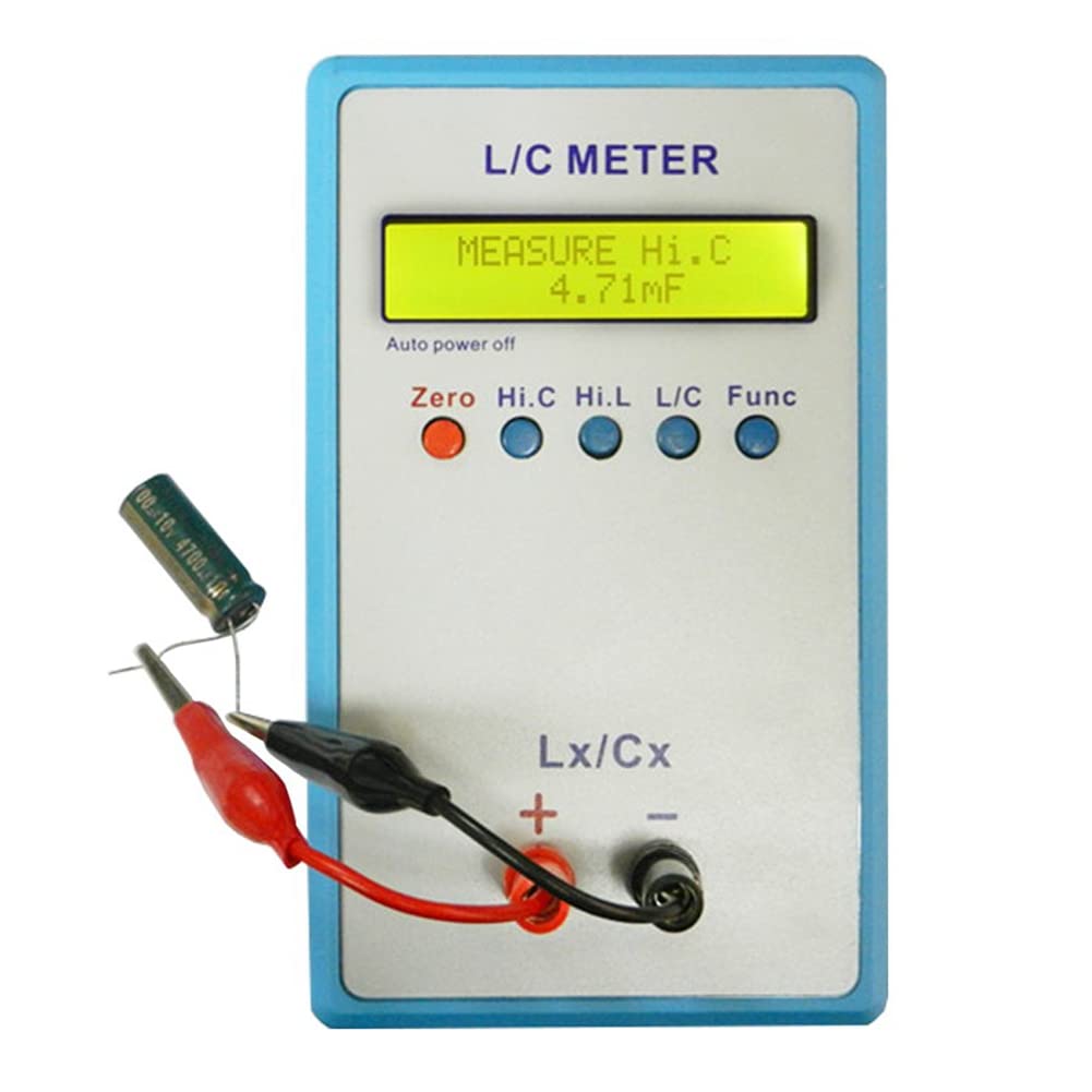 LC-200A - Medidor de inductancia digital y condensador de mano (1PF-100MF, 1UH-100H)