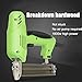 OAQZGBVK ing Nailer 2 in 1 1800W Electric Nailer Stapler Furniture Staple for e with Staples Nails Carpentry Woodworking Power Tools F30 422 Lightweight Nail (Color : Silver Size : 1) (Orange 1)
