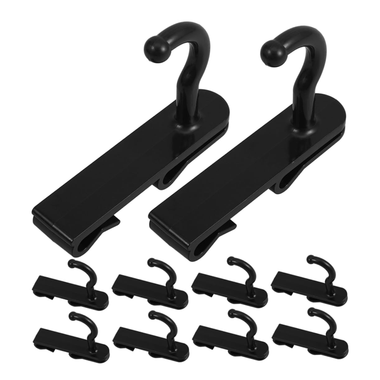 DOITOOL Grid Shelf Display Hooks 10 Packabs Hooks for Pegboard Wall Friendly Easy Install Home Kitchen Garage Storage