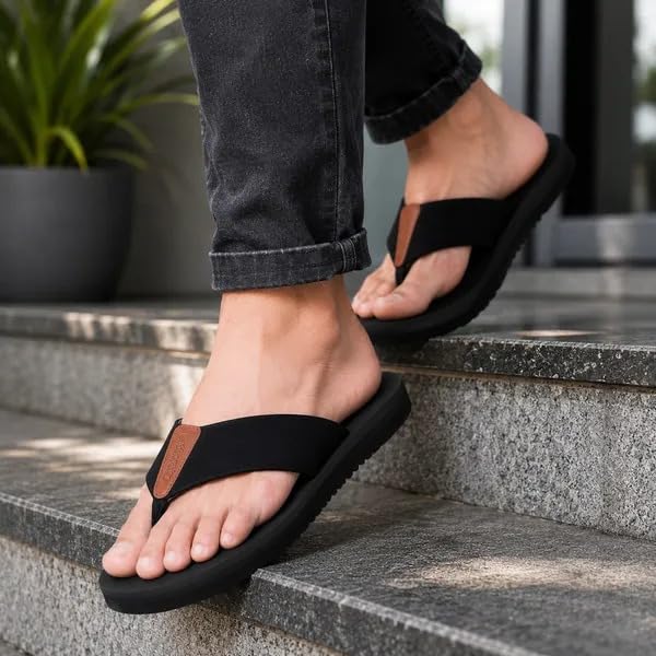ORTHORAISE Store ORTHORAISE Mens Orthopedic Flip Flops - Image 3