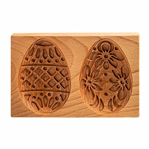 1 個のクッキーウサギのクッキースタンプエンボスクラフトデコレーションベーキングツール (Khaki, One Size)278