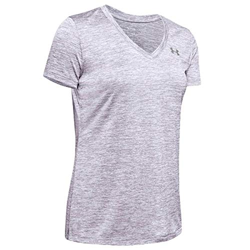 Image of Under Armour Womens Tech V-Neck Twist Short-Sleeve T-Shirt