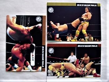 Amazon.co.jp: 馳浩 3枚セット◇燃えろ！新日本プロレス DVD特典付録