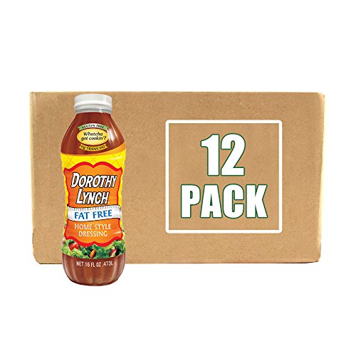 Dorothy Lynch Light & Lean Salad Dressing 16 oz | Case of 12 | Gluten Free | No MSG or Trans Fat | Best Dressing & Condiment | Made In USA